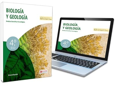 Biología y Geología 4º - Libro de texto en formato físico de Diversificación Curricular 4º ESO