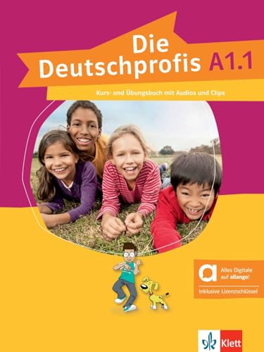 Die deutschprofis a1.1 , libro del alumno y de ejercicios edicion hibrida allango: Kurs- und Übungsbuch mit Audios und Clips inklusive Lizenzschlüssel allango (24 Monate)