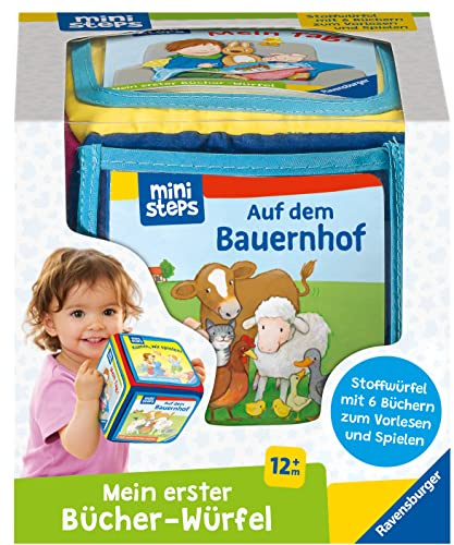 ministeps: Mein erster Bücher-Würfel (Starter-Set): Ab 12 Monate