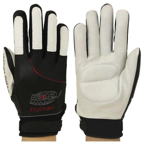 Python Deluxe Handball Glove (Pair) (Padded) (w/Strap) (XL)