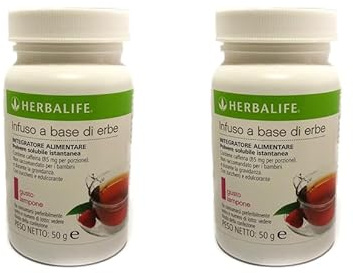 Bebida instantánea a base de té de frambuesa 2 x 50 g