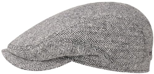 Stetson Belfast Silk Keps Damer/Herrar - Made in the EU flat cap med skärm, foder Sommar Sommar-Vinter
