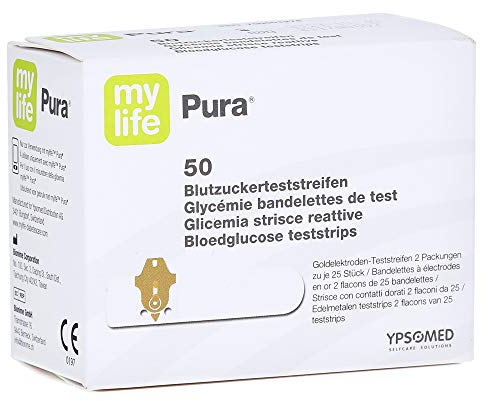 mylife Pura Blutzuckerteststreifen, 50 St