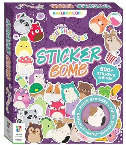 Kaleidoscope Sticker Bomb Squishmallows