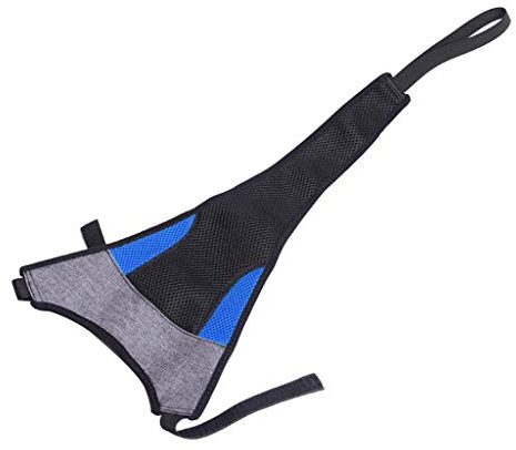 F Fityle Accessoires pour Home Trainer à Rouleaux Serviette Anti-transpirante, Vélo Route Vélo de Cadre Protecteur Absorbe la Sueur - Bleu
