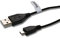 vhbw USB Kabel auf Micro-USB 1m schwarz kompatibel mit Sony Cyber-Shot DSC-HX30V, DSC-HX400, DSC-HX400V, DSC-HX50, DSC-HX50V, DSC-HX60, DSC-HX60V Kamera