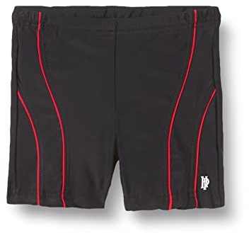 Haute pression Garçon B19 Maillot de bain, Noir/Rouge, 14 ans EU
