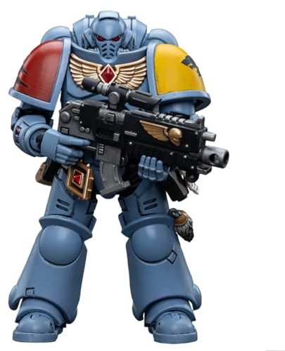 JOYTOY Warhammer 40,000 Action Figure, Space Wolves Intercessors, 4.2inch 1/18 Warhammer 40K Collection Model for Unisex, Adult, Christmas, Birthday Gifts, Ages 15 and Up