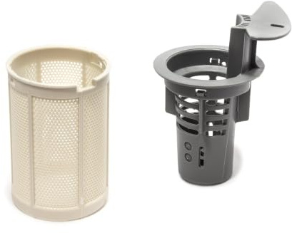 RYELDOM Filtro Lavastoviglie Indesit Compatibile con Vari Modelli, Dimensioni 14x8,5x6,5 cm, Resistente e Facile da Installare