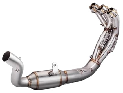 Tubo Escape Motocicleta Tubo Enlace Silenciador Escape Medio Delantero Para YAMAHA Para MT-09 Para MT09 V3 FZ-09 2021 2022 2023 MTVTFECEWG