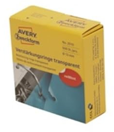 Avery Zweckform 3510 Verstärkungsringe (Ø 13 mm) 5000 Stück transparent