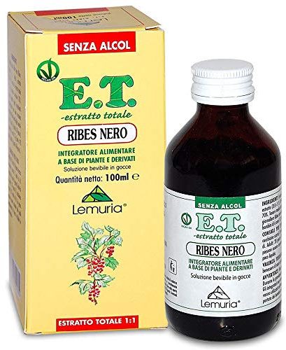 Lemuria - Estratto Totale Analcolico di Ribes Nero - 100 ml | Estratto totale, allergie, difese immunitarie