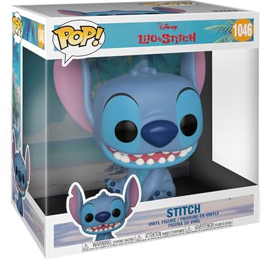 Funko Pop! Jumbo: Disney - Stitch - Disney: Lilo & Stitch - Collectable Vinyl Figure - Gift Idea - Official Merchandise - Toys for Kids & Adults - Movies Fans - Model Figure for Collectors