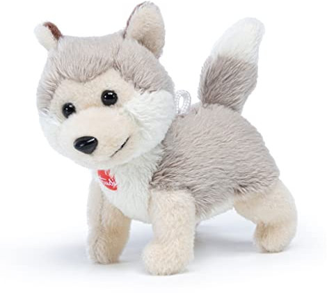 Trudi 52226 Wolf Mini Plüsch, Grau, XXS