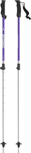 ATOMIC AMT JR Telescopic lila/Silve skidstavar, NS