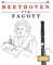 Beethoven für Fagott: 10 Leichte Stücke für Fagott Anfänger Buch