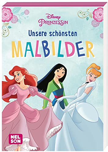 Disney Prinzessin: Unsere schönsten Malbilder: Mehr als 60 Ausmalmotive | Malblock für Kinder ab 4 Jahren (Disney Prinzessin: Komm mit ein eine zauberhafte Welt!)