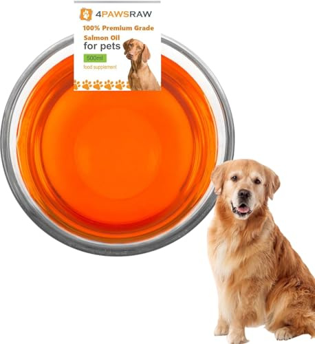 100% Pure Scottish Salmon Oil Omega 3 Supplement. Ideal for Dogs, Cats, Horses to help maintain healthy coat and joints (500ml)