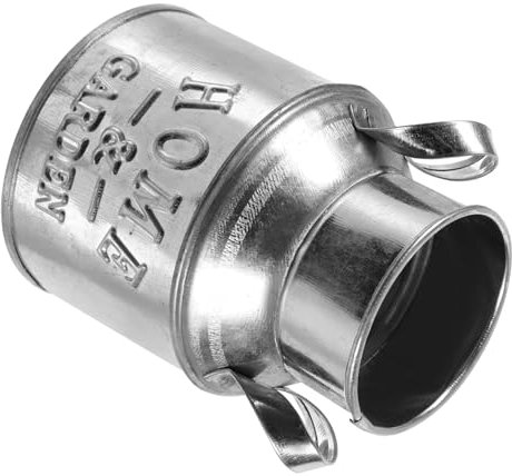 INOOMP Miniature Metal Milk Can Bucket Plant Pot Mini House Decoration Natural Color Desktop Decor for Dollhouse Garden Accessories