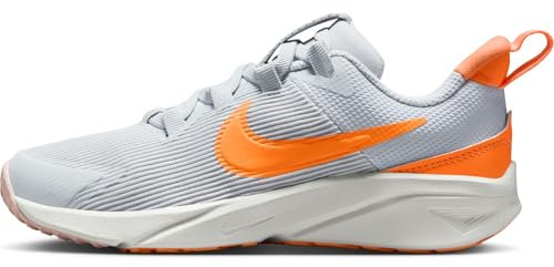 Nike Star Runner 4 jüngere Kinder Schuh, Pure Platinum/Peach Cream-Echo Pink, 35 EU