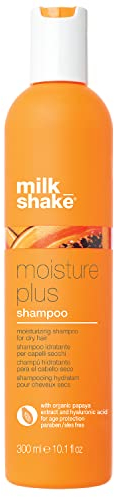 milk_shake | moisture plus shampoo | Feuchtigkeitsspendendes Papaya-Shampoo für trockenes Haar | 300 ml