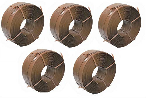 Todo Cultivo Bobina Alambre Compatible ATADORA PELLENC AP25 FIXION.1000mtrs (5X200). Alambre plastificado para Atado de Ramas y Plantas