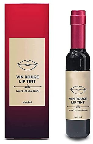 6 Colors/Set Wine Lipstick Matte Long Lasting Waterproof Lip Tint Set Lip Gloss Lip Stain for Girlfriends, Women, Moms (B)