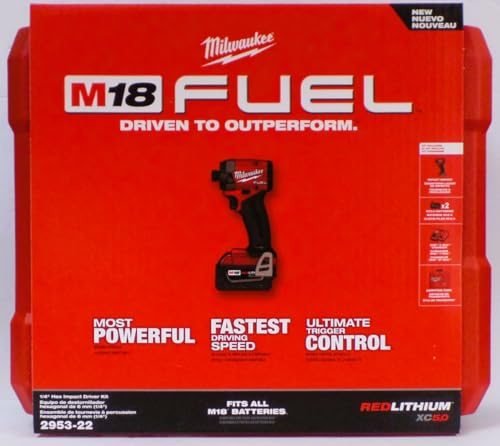 Milwaukee Electric - M18 Fuel. 1/4 HEX Impact Driver KIT