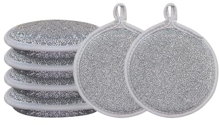 Befeixue Paño De Cocina De Malla De Alambre | Trapos Multiusos para Lavar Platos De Alambre | Paños De Cocina Reutilizables De Alambre De Limpieza | Paño para Fregar Que No Raye, para Mojado Y Seco