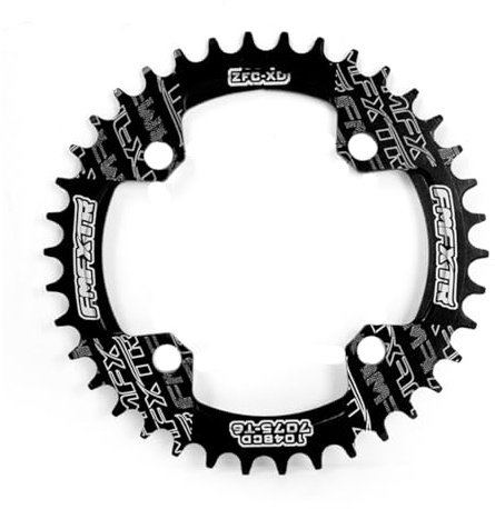 HOUSON bicycle chainring, wide chainrings 104 BCD 34T 38T 42T bicycle chainring for road bikes, BMX MTB bike 38T