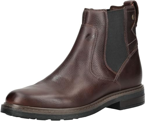 Clarks Premium Newford Easy, Botas Estilo Chelsea Hombre, marrón, 44 EU