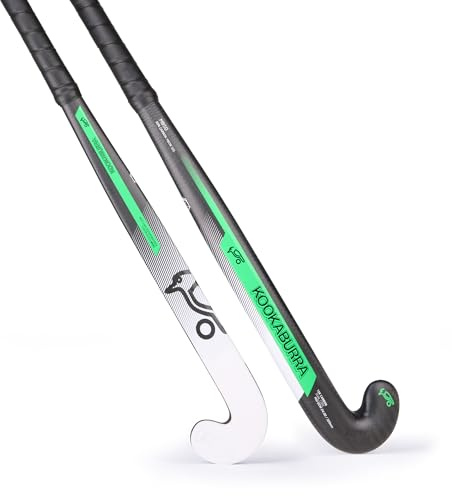 Kookaburra Mb50 Hockey Stick Palo, Unisex, Negro/Blanco/Verde, 37.5 Light