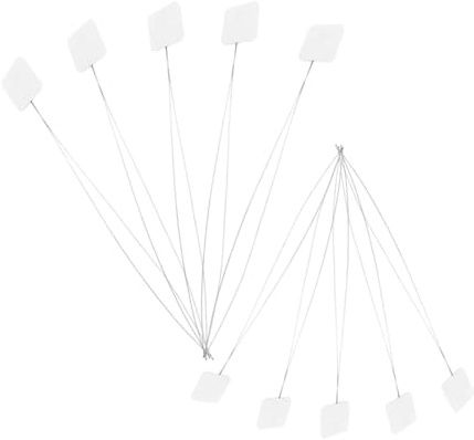 Artibetter Kit 10 Pezzi Infila-Aghi per Filo da Ricamo in Acciaio, Strumento Multifunzionale per Cucito a Mano e Fai da Te, Accessori Mani per Progetti di Punto Croce e Ricamo Artigianale