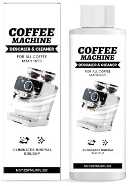 Kaffemaskin Avkalkningsmedel 237ml Mild Och Djup Rengöring Aktiv | Kaffemaskin Avkalkningsrengörare För Kanna Filter sredskap Fläckar Kalkavlagringar Bar Café Kommersiell