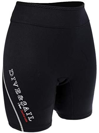Tubayia Men's Neoprene Pants Shorts Wetsuit Shorts for Swimming Surfing Diving
