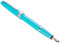 CROSS Bailey Light AT0746S-6MS Nachfüllbarer Click-Off Cap Kunstharz-Füllfederhalter, mittlere Feder, inklusive Premium-Geschenkbox und schwarzer Kartusche, 1 Packung, Blaugrün glänzend