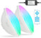 KWODE 36W LED Focos de Piscina PAR56 RGB, 12V Timing 2/4/6H Foco LED Piscina, Sincronizado con el Exterior del Control Remoto, IP68 Focos Encontrarle Piscina, con Control Remoto (2 piezas)