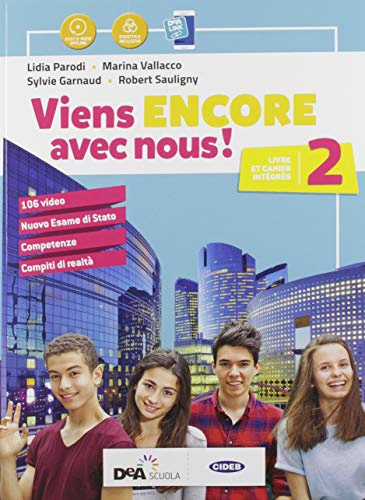 Viens encore avec nous! Livre élève et cahier d'exercices. Per la Scuola media. Con e-book. Con espansione online. Con Libro: Cartes mentales. Con DVD-ROM (Vol. 2): italian