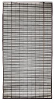 BIANCHERIAWEB Tenda A Rullo Tapparella Bamboo A Caduta Pannello Porta Finestra Modello Oxaka 100x160 Marrone