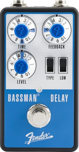 EFFEKTPEDALE FÜR BÄSSE- Fender BASSMAN DELAY
