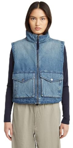 G-STAR 2-pkt Padded Zip Vest Wmn Chaqueta Mujer