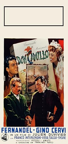 Generico Poster Don Camillo – Locandina Cinematografica 33x70 cm | Stampa Artistica su Carta Patinata | Arredo Parete o Regalo per Cinefili – SACWEBPHOTO