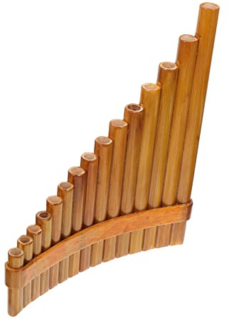 JOINPAYA Pan Flute Bamboo Trample Flute Traditional Instrument for Beginners Pipes Handcrafted Musical Instrument for Learning and Practice at Home Classroom