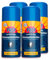 4x Prep Schiuma da Barba Dermoprotettiva Formula Ricca e Cremosa per Rasatura Pelli Sensibili Idrata e Rinfresca - 4 Flaconi da 300ml