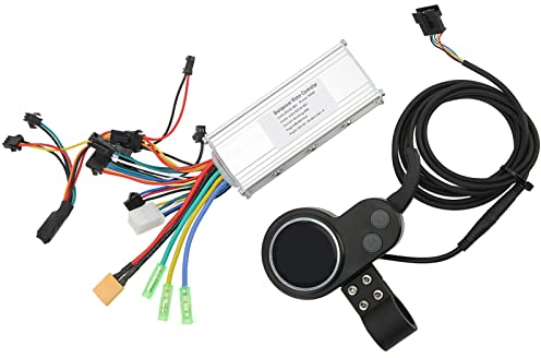 SPYMINNPOO Ebike Controller Kit, 36V/48V 500W B¨¹rsten Controller mit LCD Display, Teile Zubeh?r f¨¹r Fahrradroller und Elektrofahrrad
