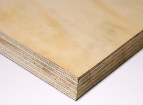 Pannello Multistrato marino fenolico in legno di pino - spessore 25 mm - Compensato in varie misure (non verniciato, cm. 120 x 160)