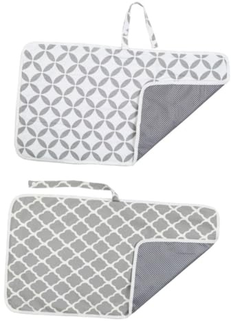HIAKDOFT Tapis À Bébé Pliable Et Imperméable Matelas De Change Portable En Et Imperméable 2 Couleurs Et Tapis De Protection Pour Couches Facile À Transporter