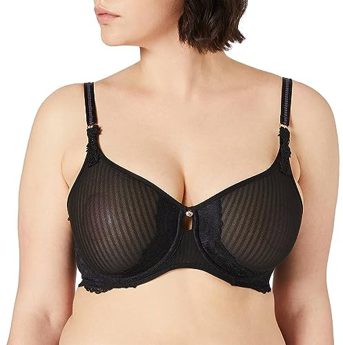 Triumph Mujer Peony Florale W01, Minimizer Bra, Black, 85D