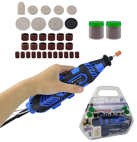 Multifunktionswerkzeug, Drehwerkzeug 135W mit 252 Zubehöre, Variable Drehzal 10.000-32.000 U/min, Mini Schleifer Multitool zum Schneiden, Gravieren, Polieren, Schärfen, Reinigen