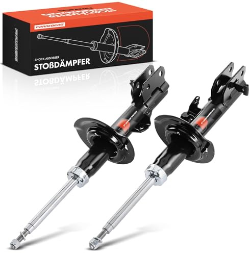 Frankberg 2x Ammortizzatori per sospensioni Ammortizzatori per telaio Anteriore sinistro destro 532mm Pressione del gas Compatibile con iX20 JC Venga YN Venga Hatchback Van YN 3330121,546501K000